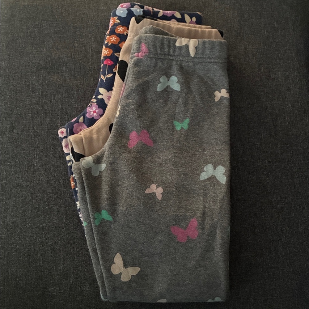 Carter's Fleece Leggings mix Set Sz 7/7A